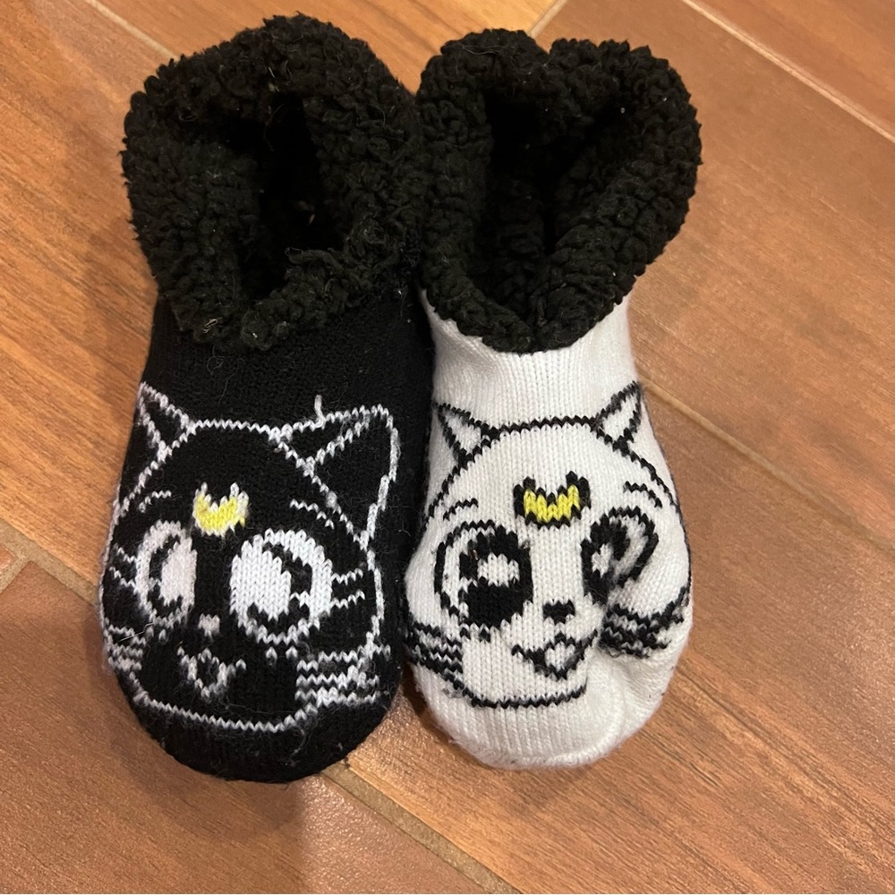 Girls Sailor Moon Luna & Artemis Cozy Socks One Size Fit Most